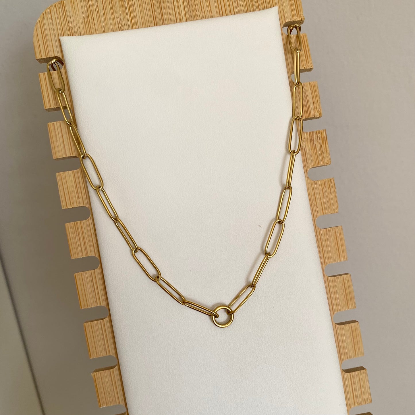 Heart Paperclip Necklace