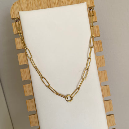 Heart Paperclip Necklace