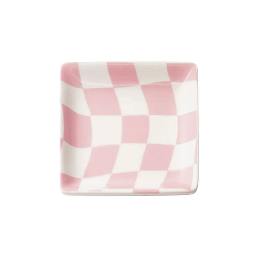 Checkered Jewellery Tray